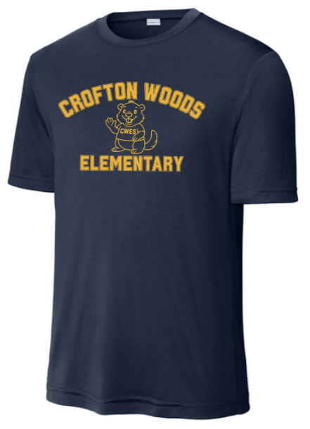 CWES - Classic Navy Blue Performance Short Sleeve Shirt