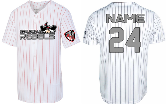 Harundale Fall Ball Jersey Order - 9.1.24