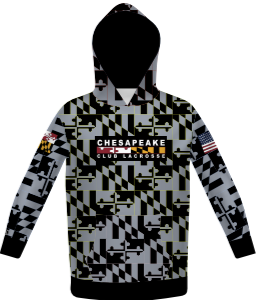 CC Lax - MD FLAG SUBLIMATED HOODIE
