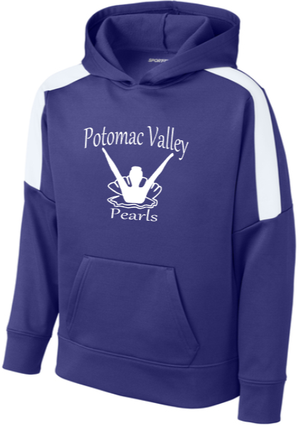 Pearls - Purple Performance United Hoodie (Youth or Adult)