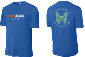 NCHS Lax - Morgan's Message - Performance Short Sleeve T Shirt