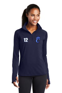 CHS Basketball - Lady 1/4 Zip Sport-Wick Stretch