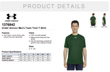 MSCS - SLADE - Under Armour Green Short Sleeve Shirt