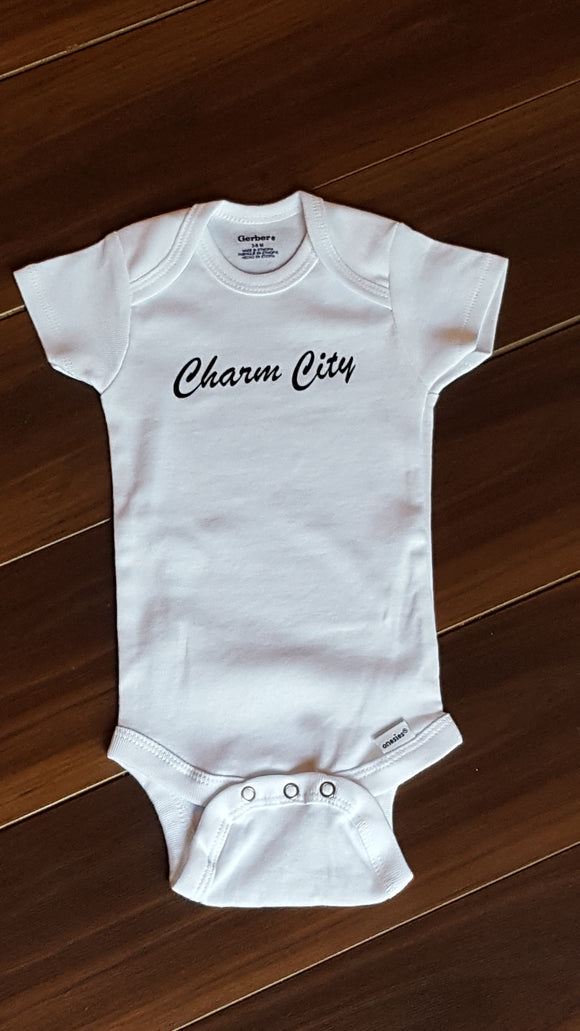 Baby Onesie - Charm City baby onesie