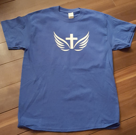 Crucifix with dove wings T Shirt