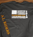 Warrior Day 2018 - AL Riders long sleeve t shirt