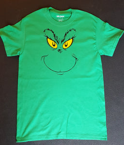 Grinch Head T Shirt