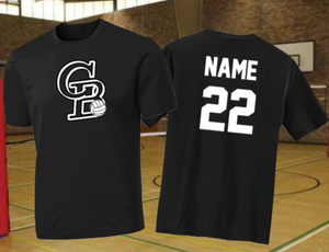 2022 GB Volleyball - Official Performance SS T Shirt (Black)