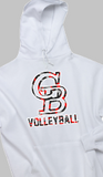 2021 Glen Burnie Camo Print Volleyball Hoodie Sweatshirt