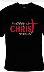 MERRY 'CHRIST" MAS - TSHIRT