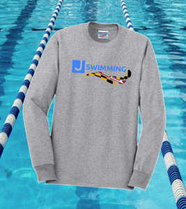 JCC Swimming - Long Sleeve TShirt (SPORT GREY)