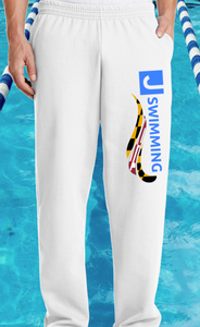 JCC Swimming - Sweatpants (WHITE)