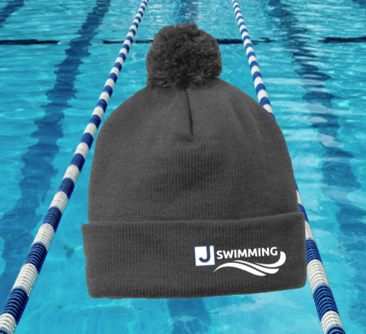 JCC Swimming - Pom Pom Embroidered Hat