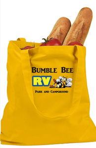 Bumble Bee Tote Bag - Yellow