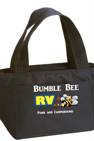 Bumble Bee Small Cooler Bag - Black