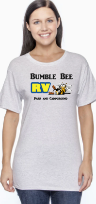 Bumble Bee T Shirt - Short Sleeve - 100% Cotton