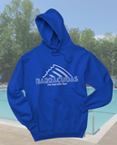 Five Oaks Swim Team - Barracuda Logo - Hoodie Sweatshirt (White, Grey or Royal Blue)