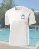 Five Oaks Swim Team - Circle Logo - Short Sleeve Performance T Shirt (Royal Blue or White)