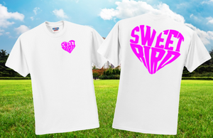 SBSI22 - Sweet Bird Official 2022 Intensive Shirt (White) (YOUTH SIZES AVAILABLE)