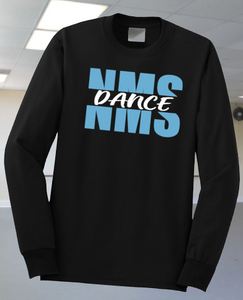 NMS Large Letters Dance Long Sleeve TShirt