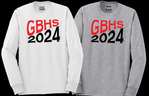 GBHS Class of 24 - Long Sleeve T Shirt
