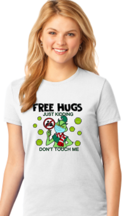 Free Hugs (Not Really) Grinch - Christmas Shirt