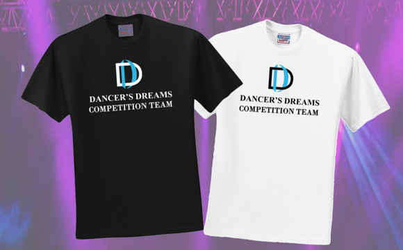 Dancer's Dream Competition Front T Shirt