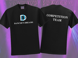 Dancer's Dream Comp Front and Back T Shirt