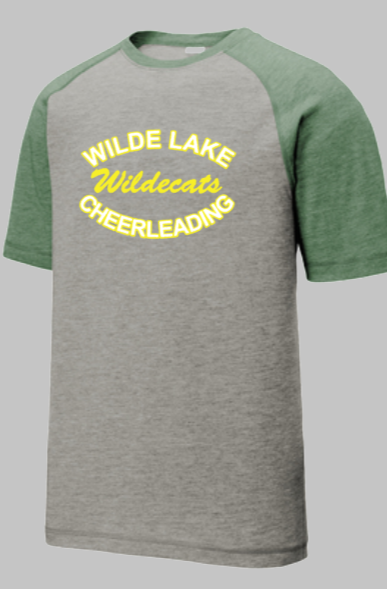 WLHS Cheer - Soft Raglan Short Sleeve T Shirt