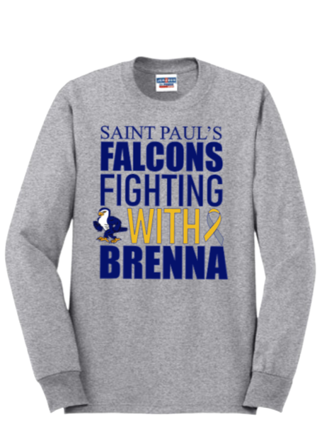 Brenna Strong - 2022 Brenna Long Sleeve T Shirt - YOUTH