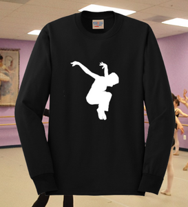 DIM - DANCER Long Sleeve T Shirt (BLACK)