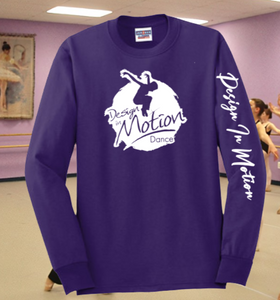 DIM - Official Long Sleeve T Shirt (Purple)