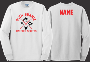 GB Unified - Unified White long Sleeve T Shirt (Cotton/Poly)