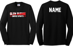 GB Unified - Black Long Sleeve T Shirt (Cotton/Poly)