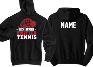 GB Unified - Tennis Black Hoodie Sweatshirt