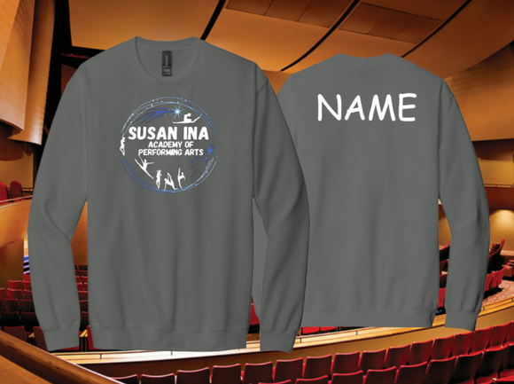Susan Ina - Official Crew Neck Sweatshirt (Charcoal)