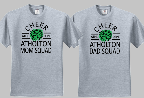 AHS - Cheer Mom/Dad Squad - SS T Shirt