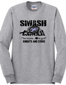 NC Unified Tennis - Official Long Sleeve T Shirt (Sports Grey)