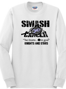 NC Unified Tennis - Official Long Sleeve T Shirt (White)
