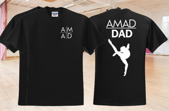 AMAD - DAD - Short Sleeve Cotton / Poly T Shirt