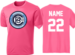 PSL - Neon Pink Performance Short Sleeve T Shirt