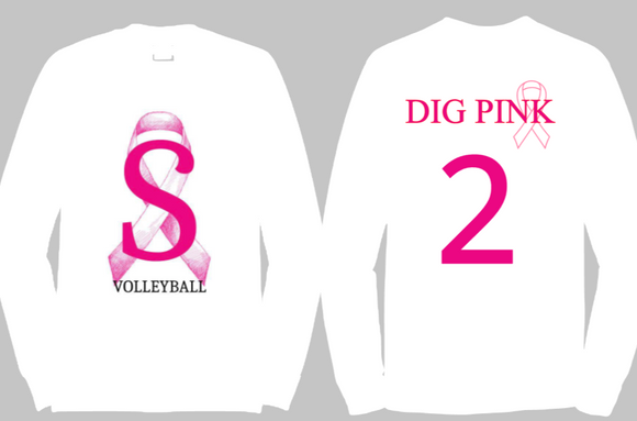 Southern DIG - Breast Cancer - Long Sleeve T Shirt