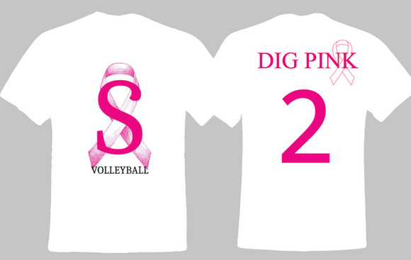 Southern DIG - Breast Cancer - Short Sleeve T Shirt