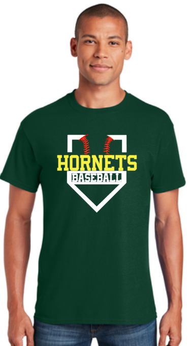 Hornets Home Plate (Unisex, Hoodie and Lady Cut)