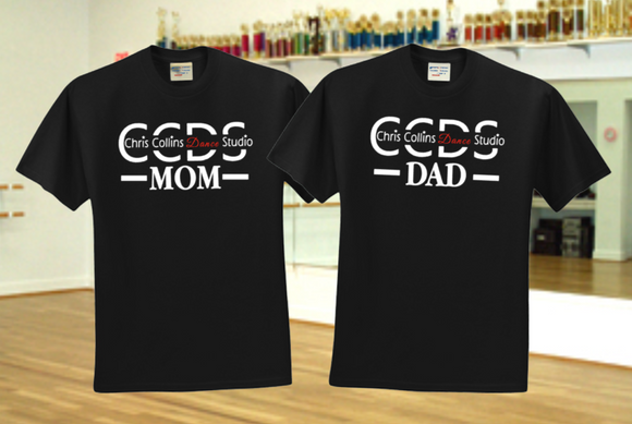 CCDS - Mom / Dad - Short Sleeve T Shirt