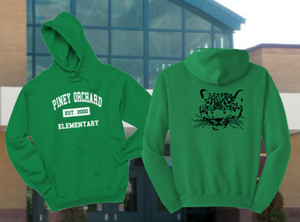 POES - Classic Logo - Green - Hoodie Sweatshirt