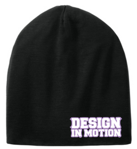 DIM - Competitor Cotton Touch Jersey Knit Slouch Beanie Embroidered