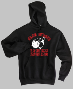 GB Unified - Unified Bowling Black Hoodie Sweatshirt (Cotton/Poly)