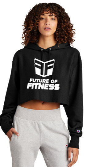 FUTURE - Champion ® Women’s Reverse Weave ® Cropped Cut-Off Hooded Sweatshirt