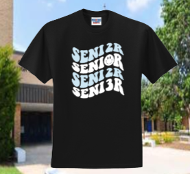 CHS 23 - Black - Senior 2023 Short Sleeve Shirt